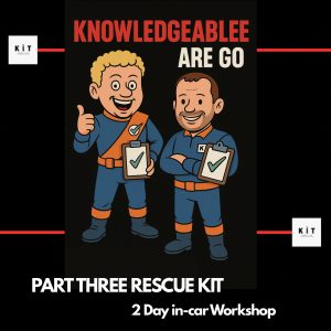 Rescue-KIT 2 day in-car Part 3 & SC workshop Midlands Feb 16th & 17th