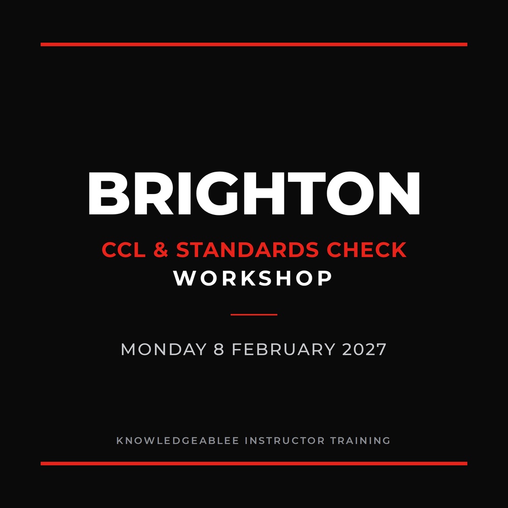 CCL and Standards Check workshop Brighton, 8 February 2027