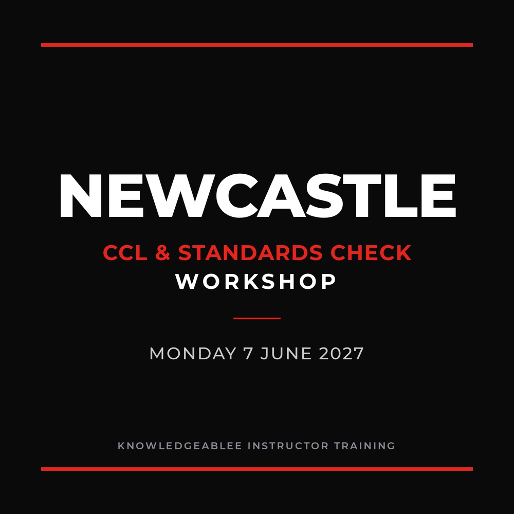 CCL and Standards Check workshop Newcastle, 7 June 2027
