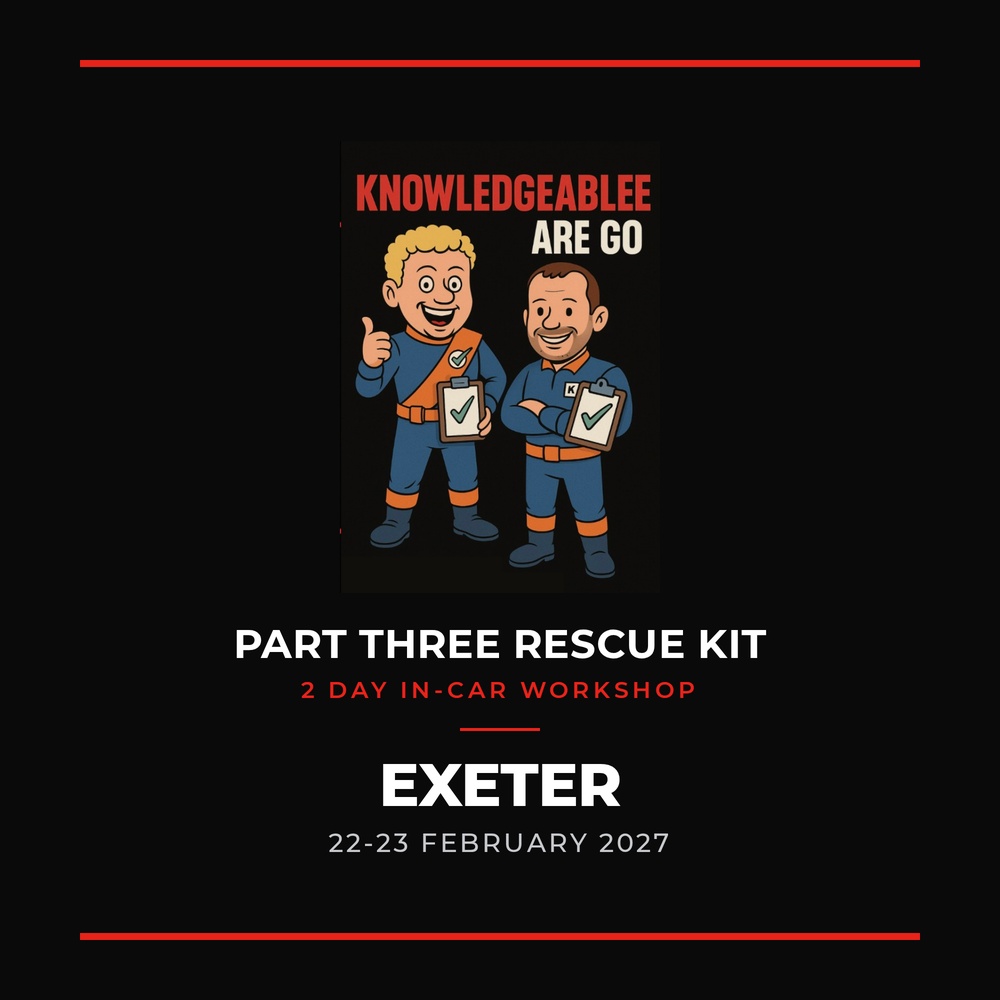Part 3 Rescue workshop Exeter, 22 and 23 February 2027